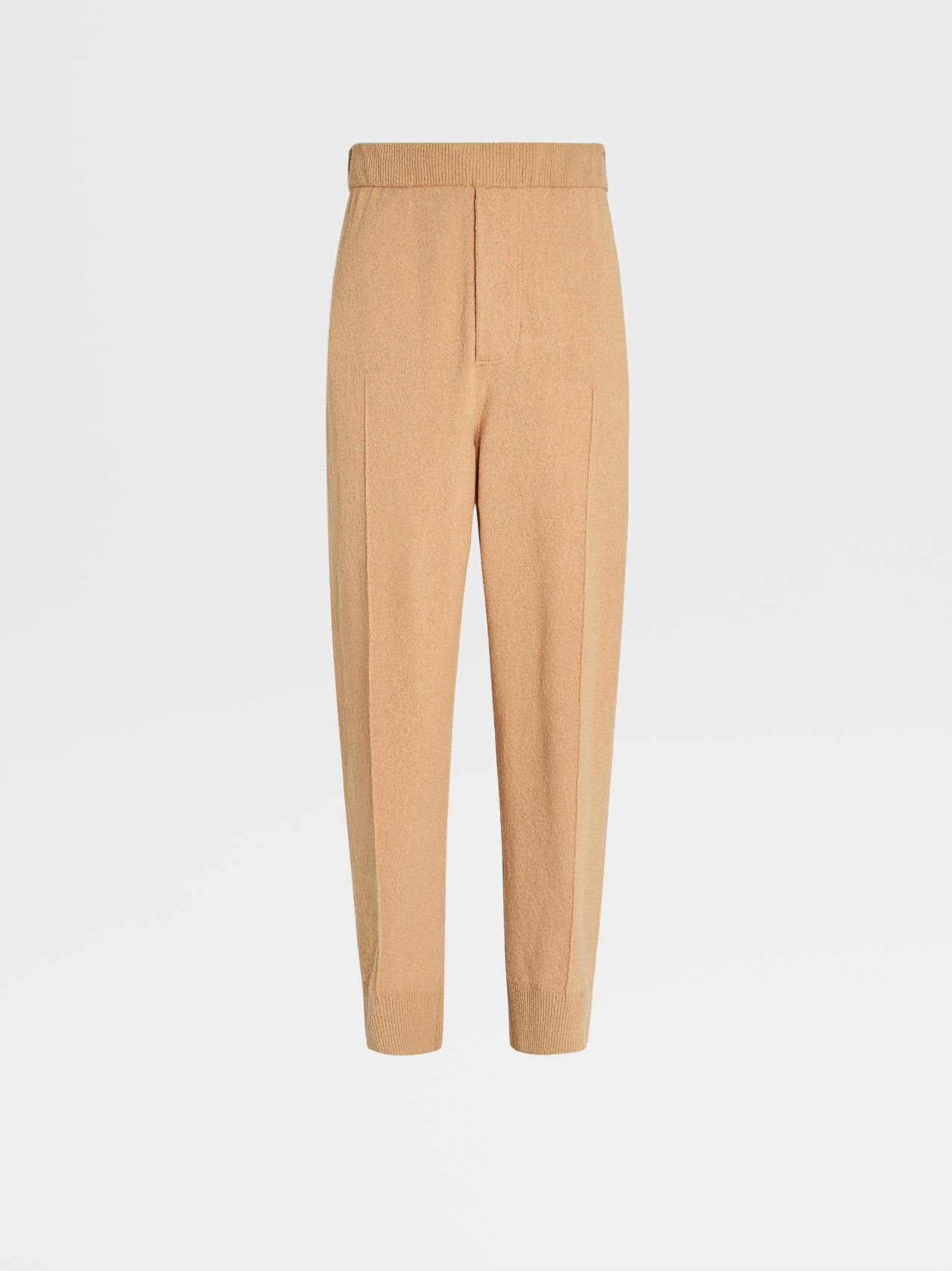 Pantalones Jogger en Mezcla de Algodón Melocotón